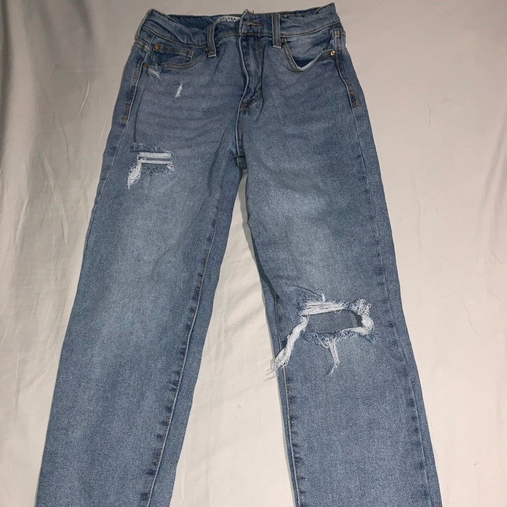 Straight Legged Jeans